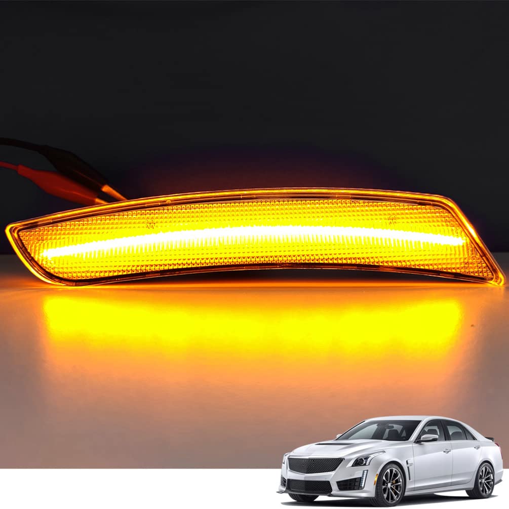 Amazon.co.jp: アンバー LED フロントサイドマーカーランプ 交換用